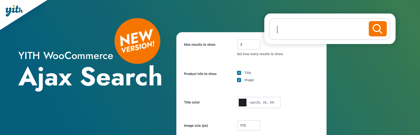 YITH WooCommerce Ajax Search Preview Wordpress Plugin - Rating, Reviews, Demo & Download