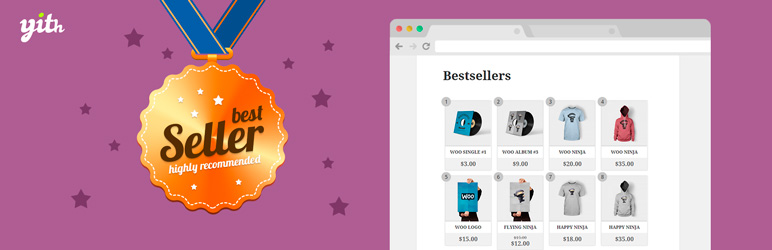YITH WooCommerce Best Sellers Preview Wordpress Plugin - Rating, Reviews, Demo & Download