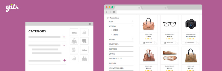 YITH WooCommerce Category Accordion Preview Wordpress Plugin - Rating, Reviews, Demo & Download