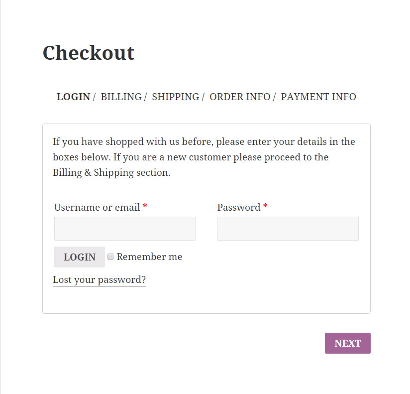 YITH WooCommerce Multi-step Checkout Preview Wordpress Plugin - Rating, Reviews, Demo & Download