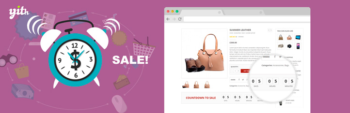 YITH WooCommerce Product Countdown Preview Wordpress Plugin - Rating, Reviews, Demo & Download