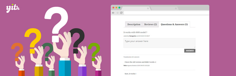 YITH WooCommerce Questions And Answers Preview Wordpress Plugin - Rating, Reviews, Demo & Download