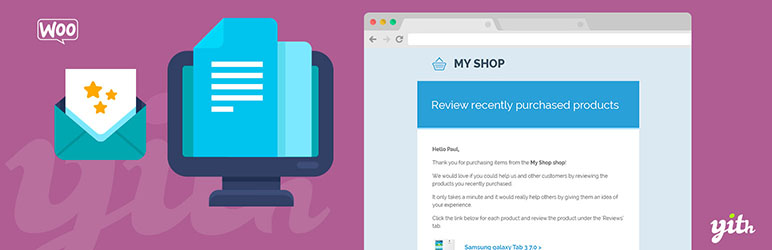 YITH WooCommerce Review Reminder Preview Wordpress Plugin - Rating, Reviews, Demo & Download