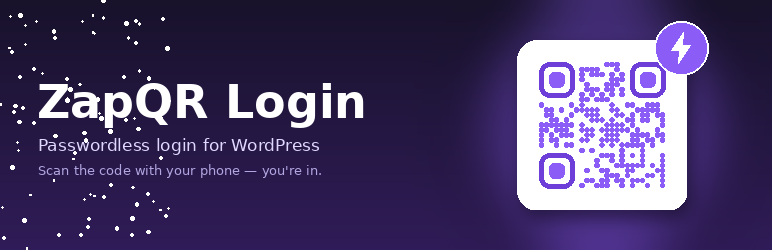 ZapQR Login Preview Wordpress Plugin - Rating, Reviews, Demo & Download