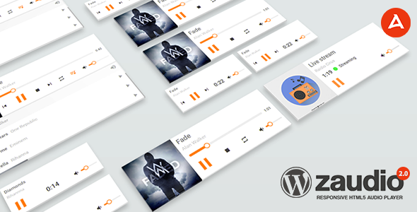 ZAudio Plugin for Wordpress – HTML5 JavaScript Audio Player Preview - Rating, Reviews, Demo & Download