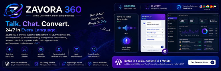 Zavora 360 Preview Wordpress Plugin - Rating, Reviews, Demo & Download