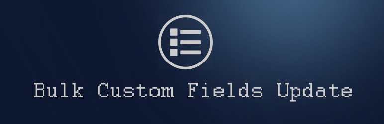 Zedna Bulk Custom Fields Update Preview Wordpress Plugin - Rating, Reviews, Demo & Download