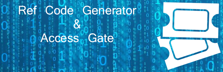 Zedna Ref Code Generator & Access Gate Preview Wordpress Plugin - Rating, Reviews, Demo & Download