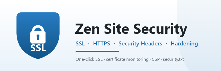 Zen Site Security Preview Wordpress Plugin - Rating, Reviews, Demo & Download