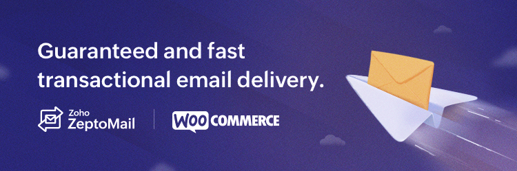 ZeptoMail – Transactional Emails For WooCommerce Preview Wordpress Plugin - Rating, Reviews, Demo & Download