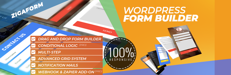 Zigaform – Form Builder Lite Preview Wordpress Plugin - Rating, Reviews, Demo & Download