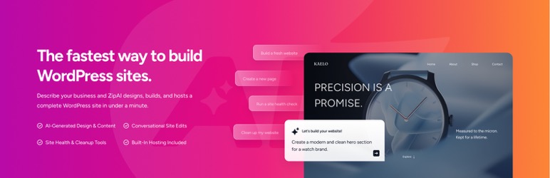 Zip AI Preview Wordpress Plugin - Rating, Reviews, Demo & Download
