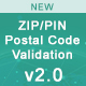 Zip/Pin/Postal Code Validator For WooCommerce