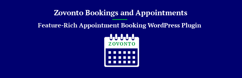 Zovonto Bookings And Appointments Preview Wordpress Plugin - Rating, Reviews, Demo & Download