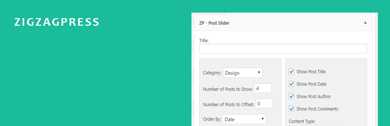 ZP Post Slider Preview Wordpress Plugin - Rating, Reviews, Demo & Download