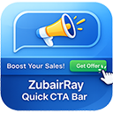 ZubairRay Quick CTA Bar